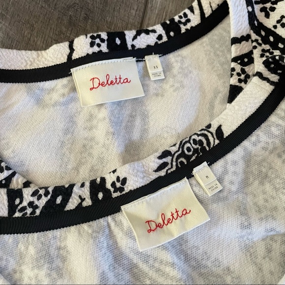 Deletta Madrona Paisley top - Picture 2 of 7